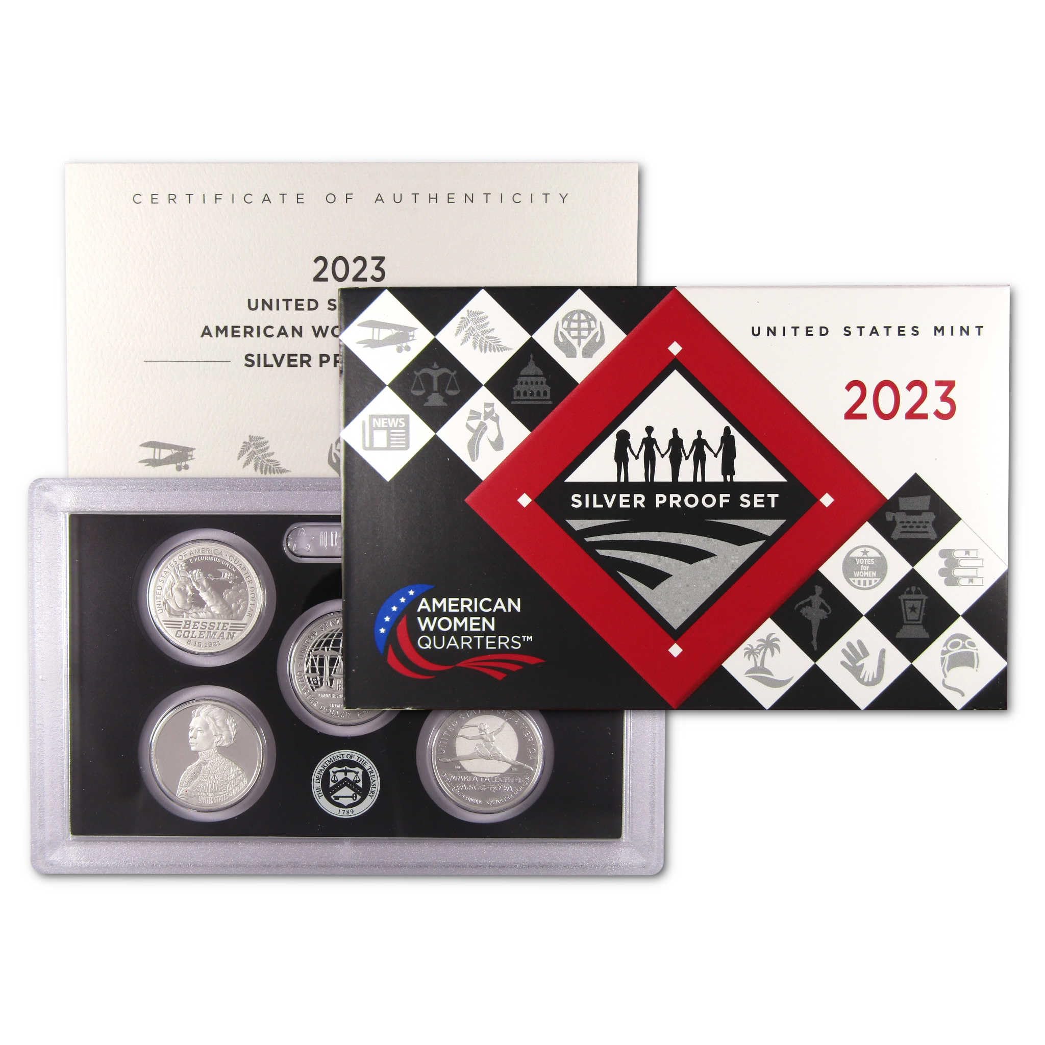 2023 American Women Quarter Silver Proof Set U.S. Mint OGP COA at